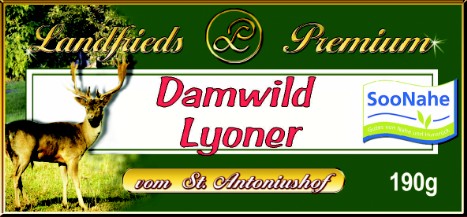 Damwild-Lyoner