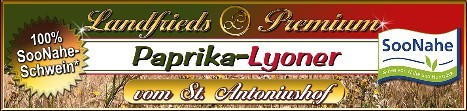 Landfrieds Premium Paprika-Lyoner
