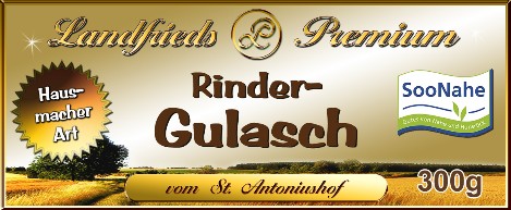 Landfrieds Premium Rinder-Gulasch Hausmacher Art